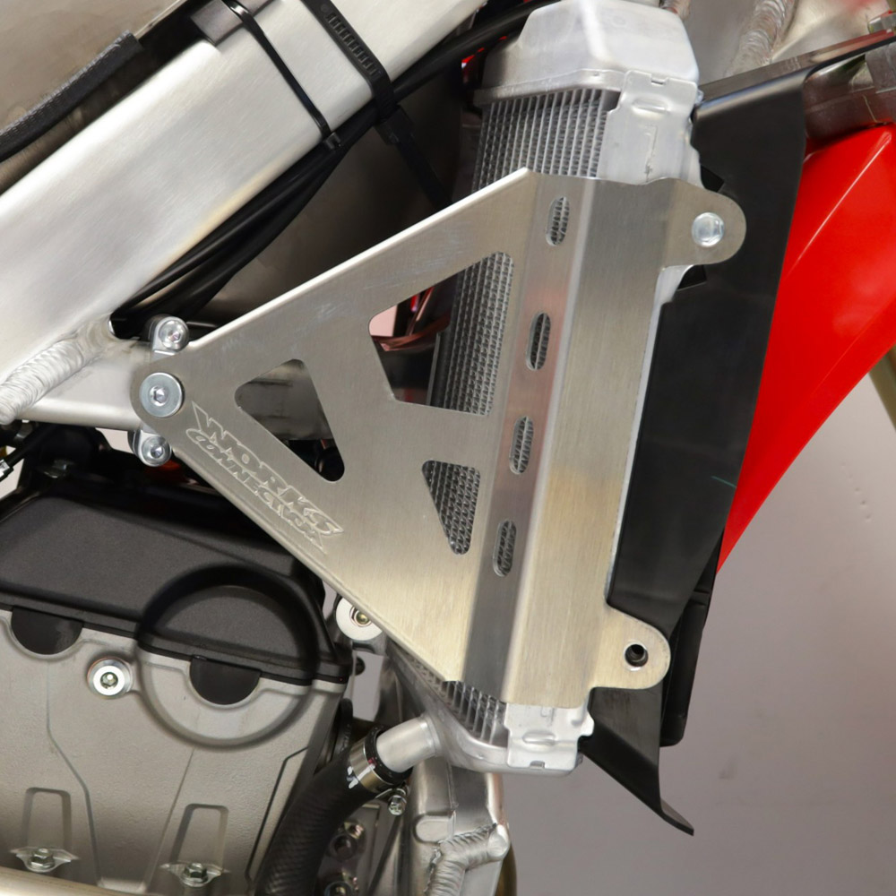 RADIATOR BRACES HONDA CRF250/450R 2025 SILVER